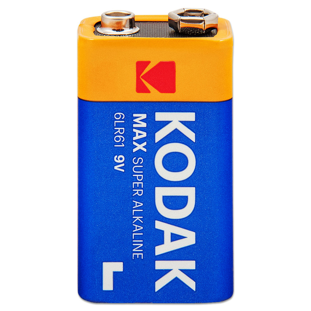 Батарейка алкалиновая Krona 9V 6LR61 Kodak MAX, 1 шт. - купить с ...