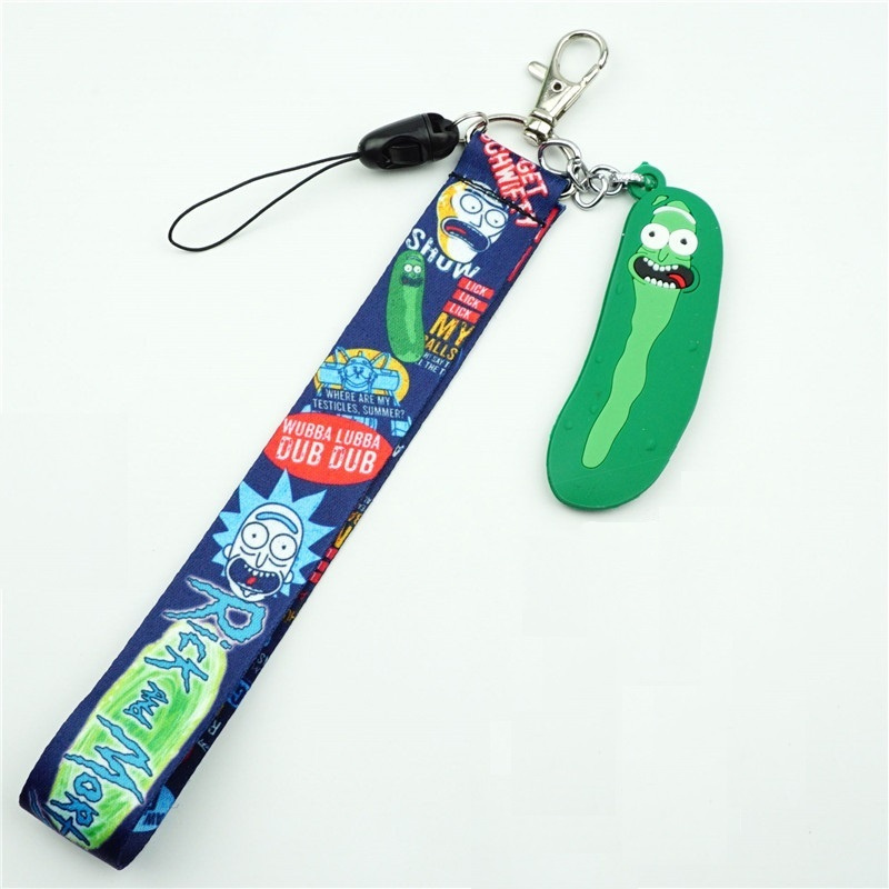 Брелок силиконовый РИК и МОРТИ Огурчик Рик 1177/2 - купить с доставкой ...