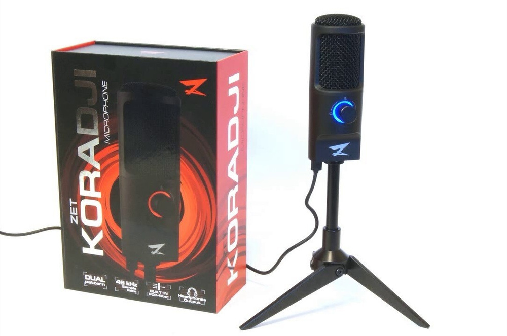 Микрофон игровой (для стриминга) ZET GAMING Koradji - купить по ...