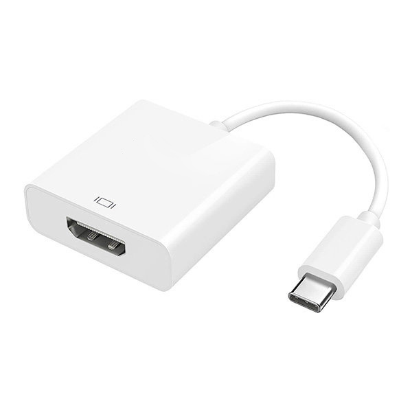 Адаптер-переходник USB Type-C - HDMI (4k) - белый - купить с доставкой ...
