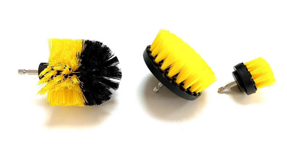 Насадка на инструмент Щетки для уборки на шуруповерт 3 шт купить по ...