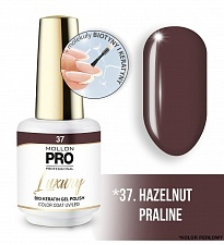 Mollon Pro/ Гель-лак LUXURY COLOR COAT №037 HAZELNUT PRALINE (8 ml) #1