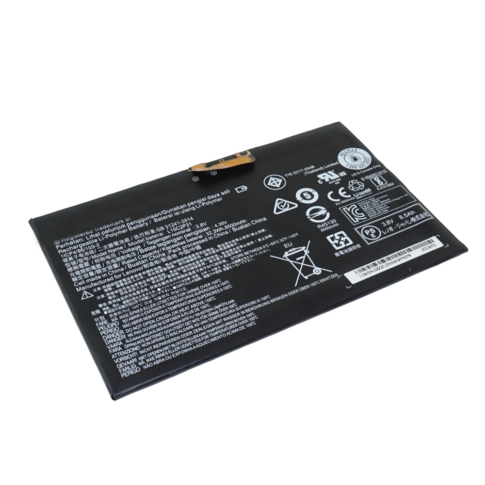 Batteria Per Lenovo Yoga Book - 3.8V 32.3Wh L15C2P31, Compatibile Con YB1-X90F, YB1-X91F, YB1-X91L