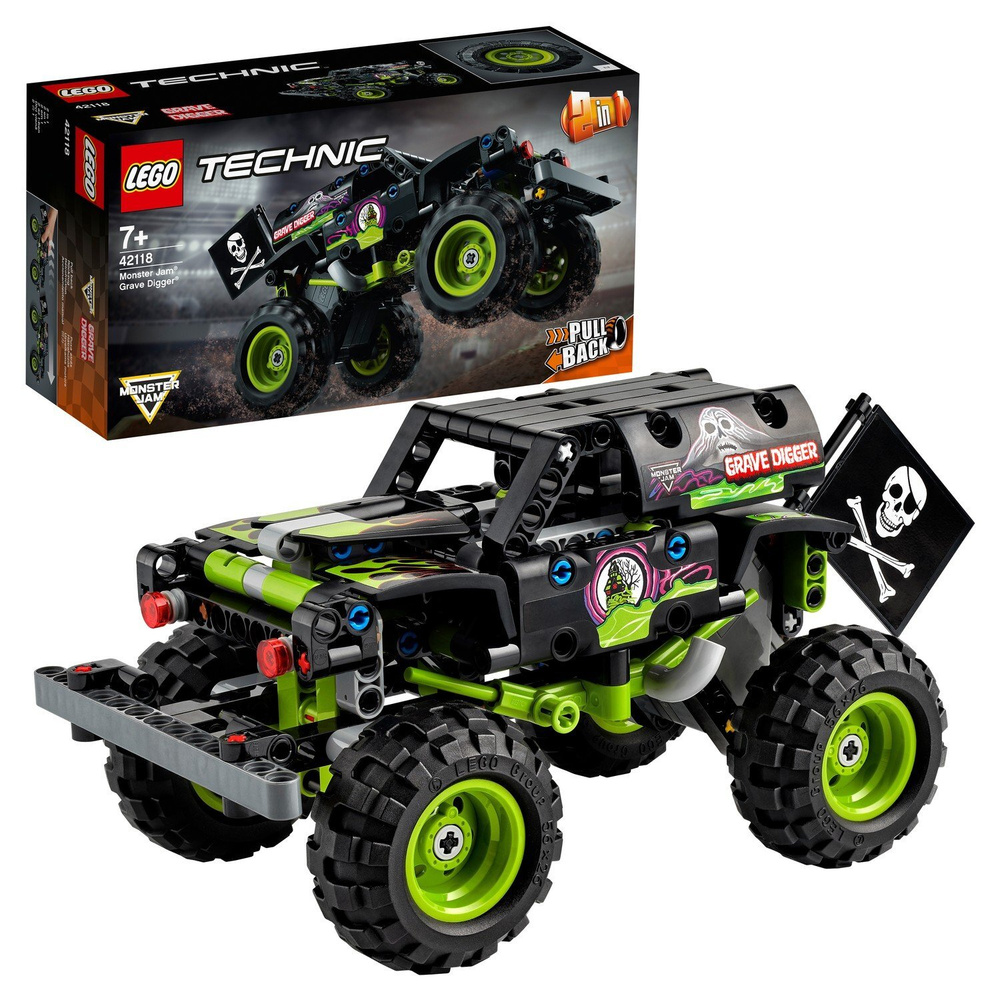 Конструктор LEGO Technic 42118 Monster Jam Grave Digger #1