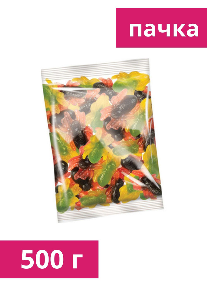 "КрутФрут", мармелад жевательный с двойными вкусами: клубники и ананаса ...