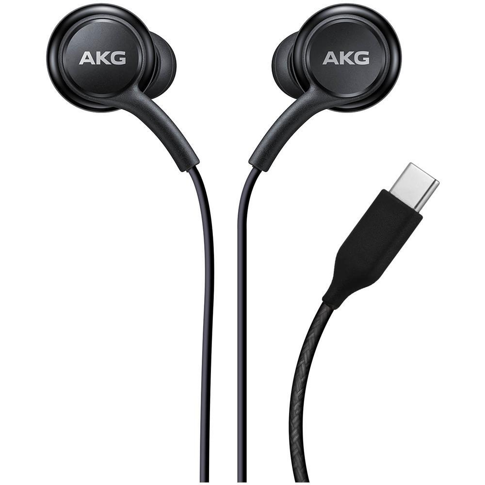 Как подключить наушники akg к телефону Наушники Внутриканальные Samsung AKG Type-C EO-IC100BWE S20/20+/20 Ultra с микро