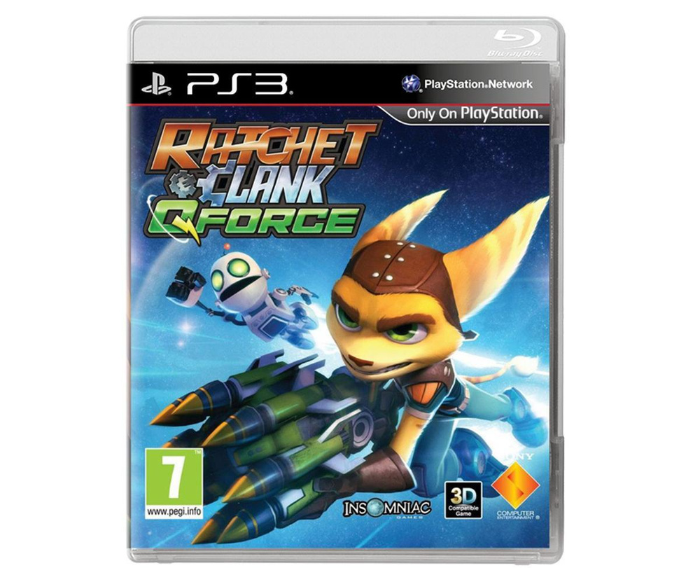 Игра Ratchet & Clank: QForce (PlayStation 3, Русская версия)