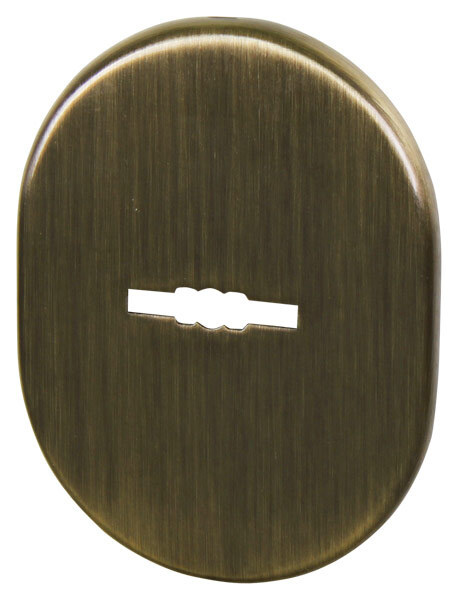Декоративная накладка на сувальдный замок Fuaro (Фуаро) ESC 475 AB зелёная бронза  #1
