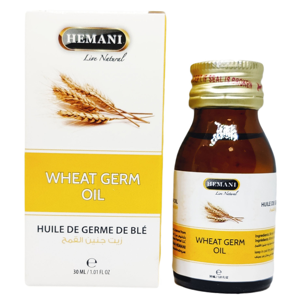 Hemani Wheat Germ Oil Масло зародыша пшеницы 30мл #1