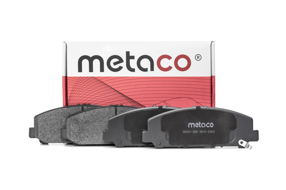 Колодки тормозные METACO 3000-394 Передние - купить по низким ценам в ...