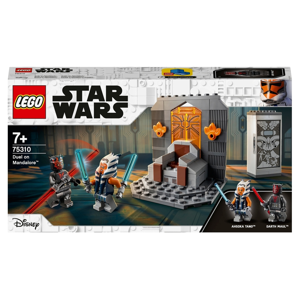 Конструктор LEGO Star Wars 75310 Дуэль на Мандалоре - купить с доставкой по  выгодным ценам в интернет-магазине OZON (732637329)