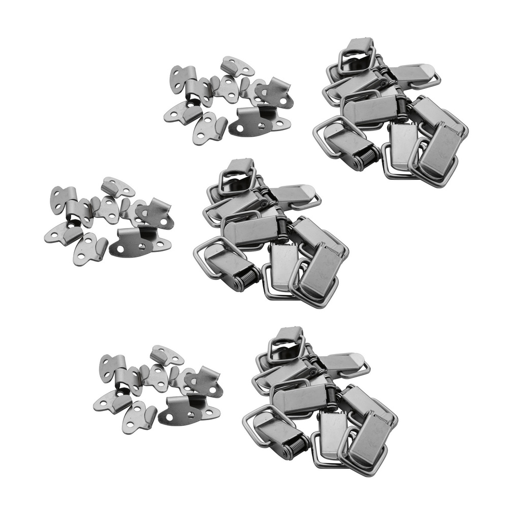 30 шт., железная пружинная защелка с прямой петлей для шкафа, 45 мм ...