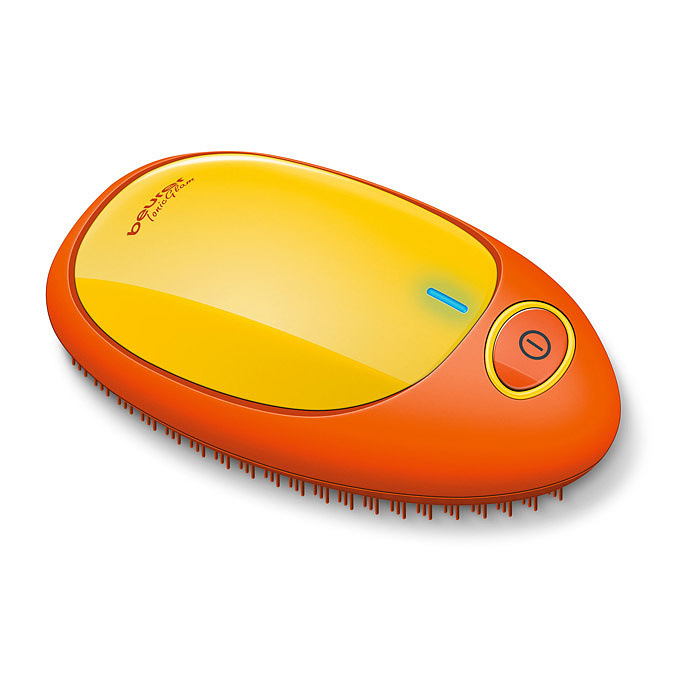 Щетка для распутывания волос Beurer HT 10 IONIC (оранжевый/желтый)  #1