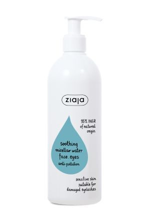 Ziaja Мицеллярная вода успокаивающая для чувствительной кожи лица и глаз, 390 мл  #1