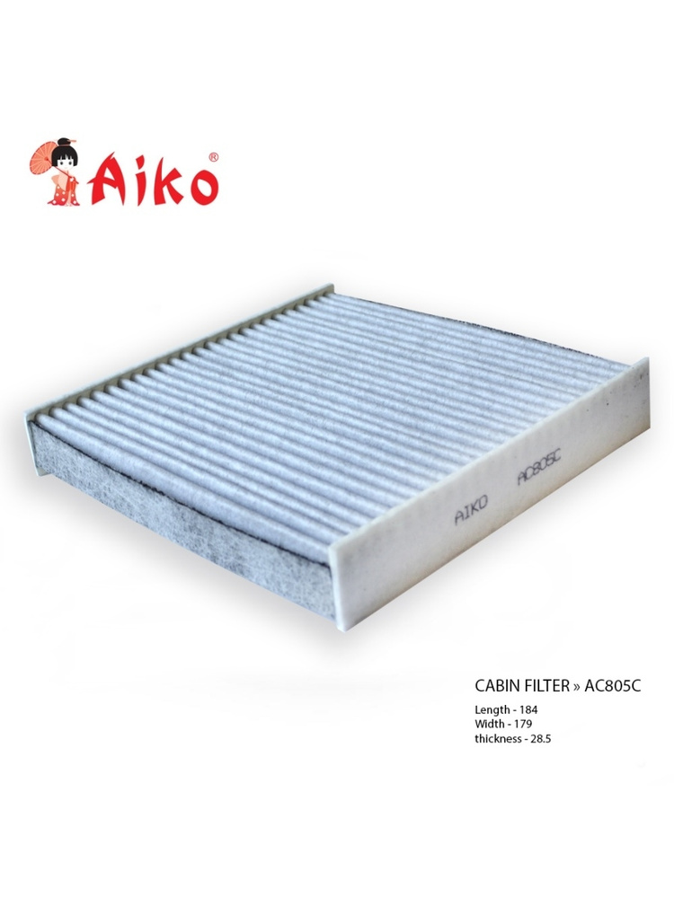 Фильтр салонный Aiko HONDA Fit/Jazz/SUZUKI Swift/SX-4/TOYOTA Rush (01 ...