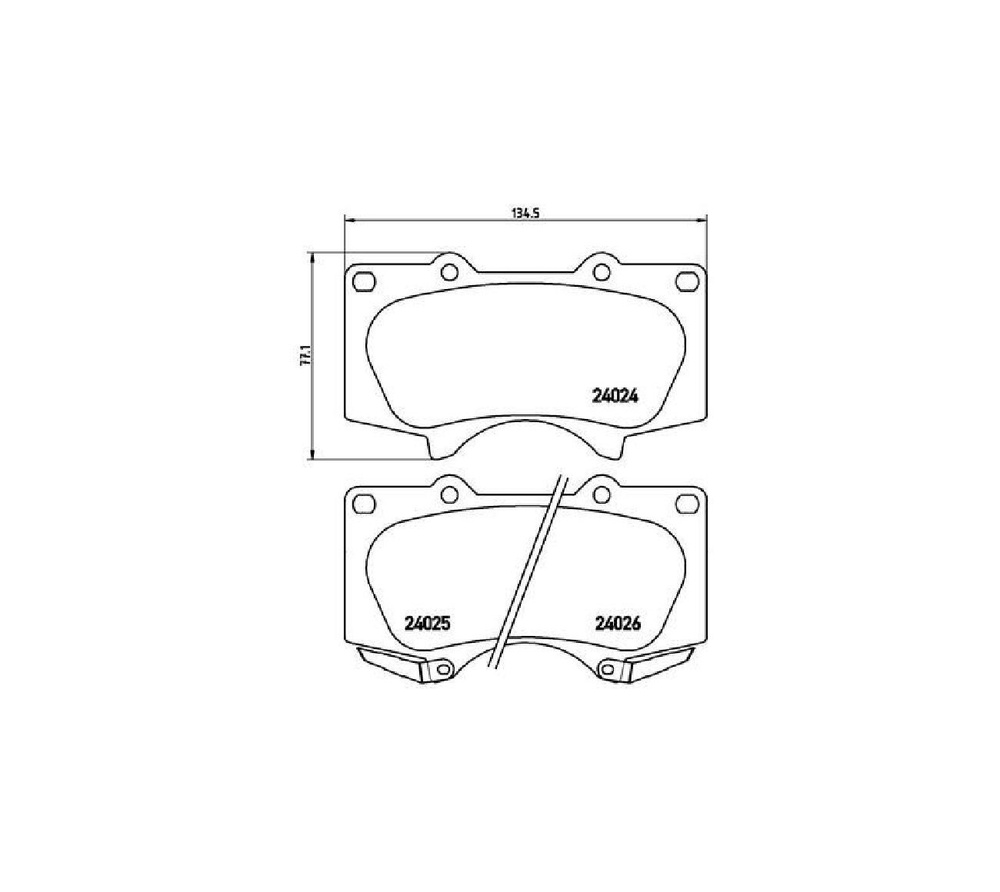 Колодки тормозные Brembo P83066 - купить по низким ценам в интернет ...