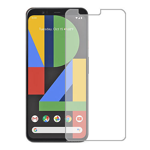 Google Pixel 4 защитный экран гидрогель приватная плёнка (Силикон)  #1