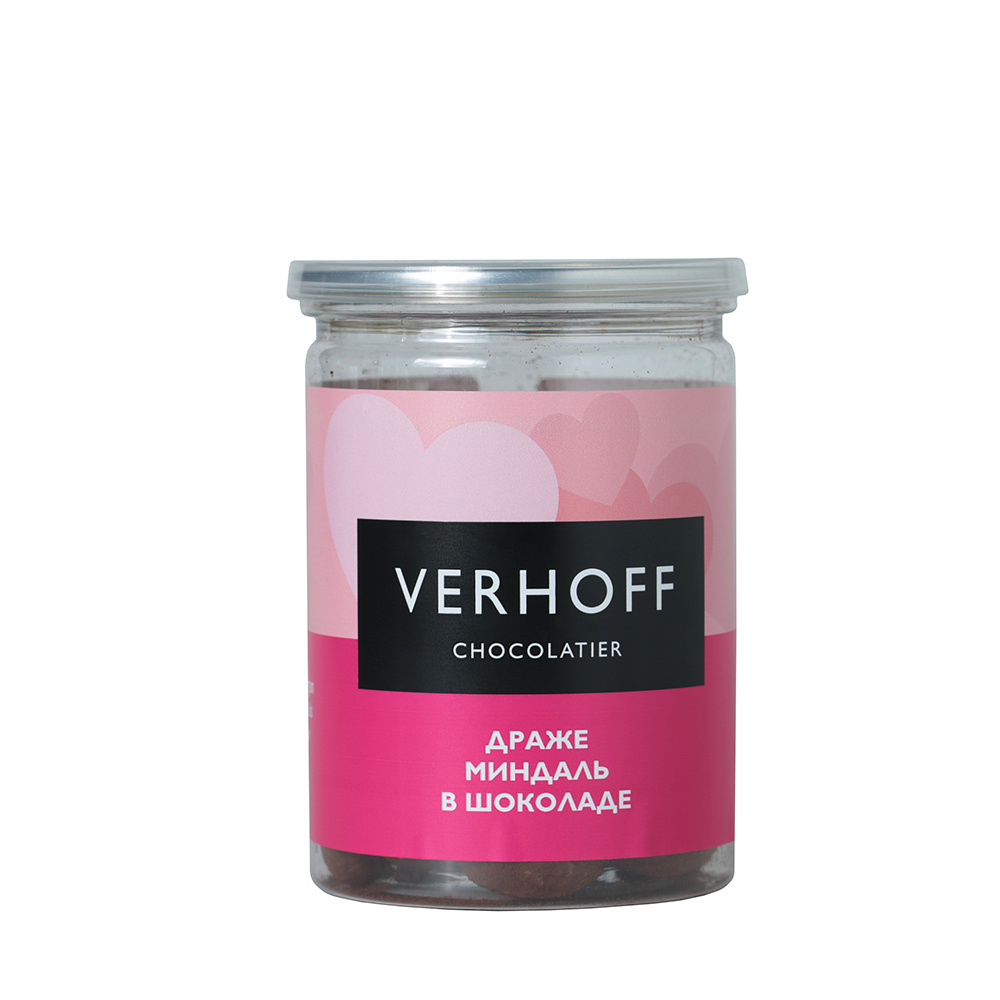 Драже VERHOFF миндаль в шоколаде VERHOFF, 130г