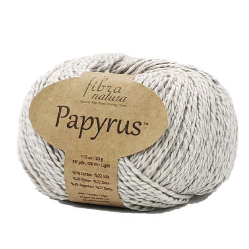 Пряжа Fibra Natura Papyrus 22921 Фибра Натура Папирус, 77% хлопок, 23% шёлк, 50 г, 120 м, 1 моток  #1