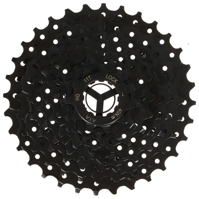 Кассета ATA, 8 скоростей, 11-32T, цвет чёрный - купить с доставкой по ...