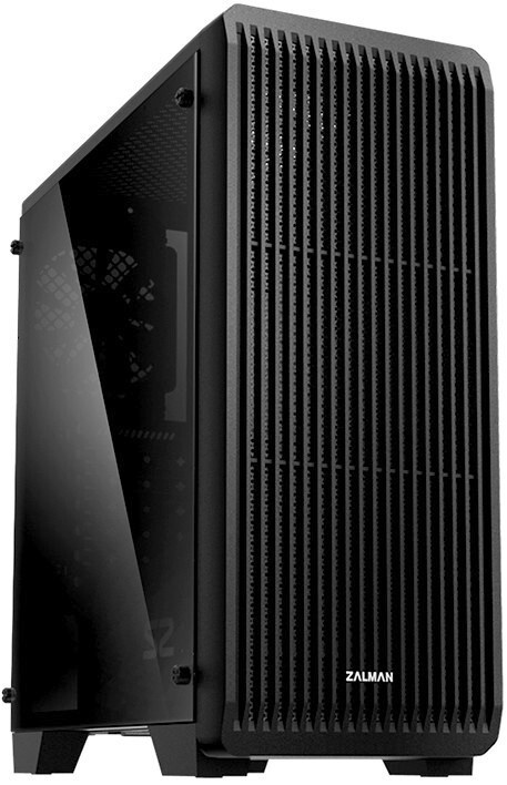 Корпус Zalman S2 TG, Midi-Tower, черный - купить с доставкой по ...