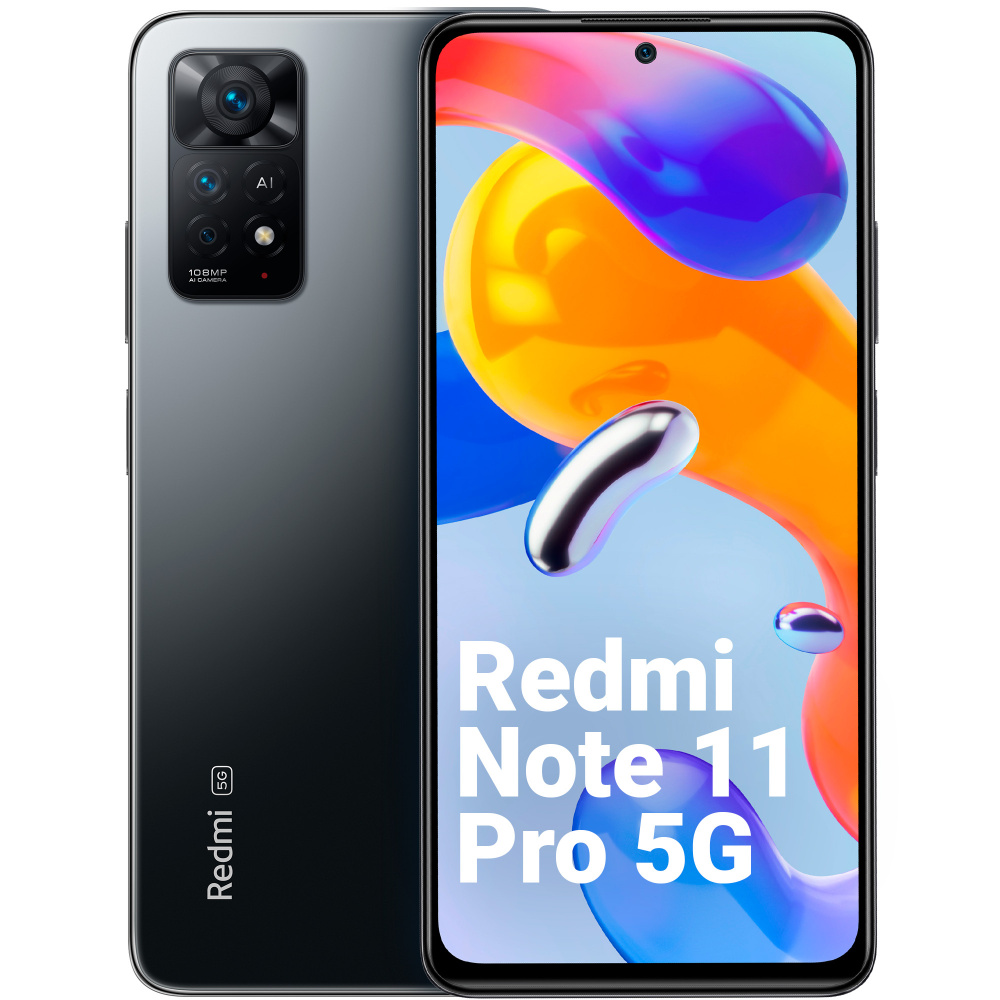 Смартфон Xiaomi Redmi Note 11 Pro 5G 128 ГБ - купить по выгодной цене в  интернет-магазине OZON (560340151)