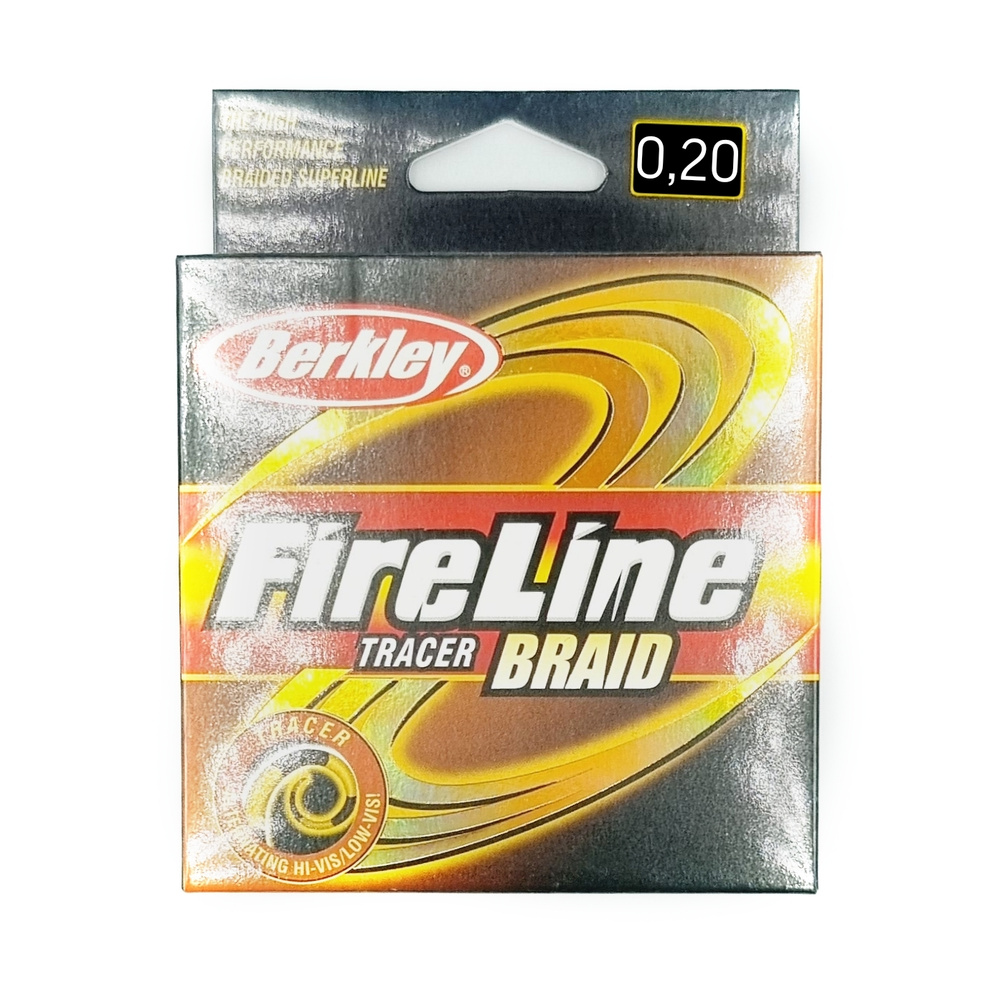 Плетеный шнур для рыбалки FireLine Tracer BRAID 0.20мм 100м #1