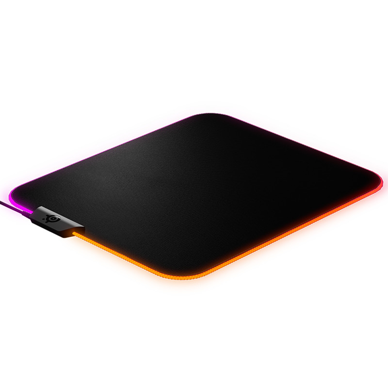 SteelSeries Коврик для мыши QCK Prism Cloth M (63825) черный, M, черный ...