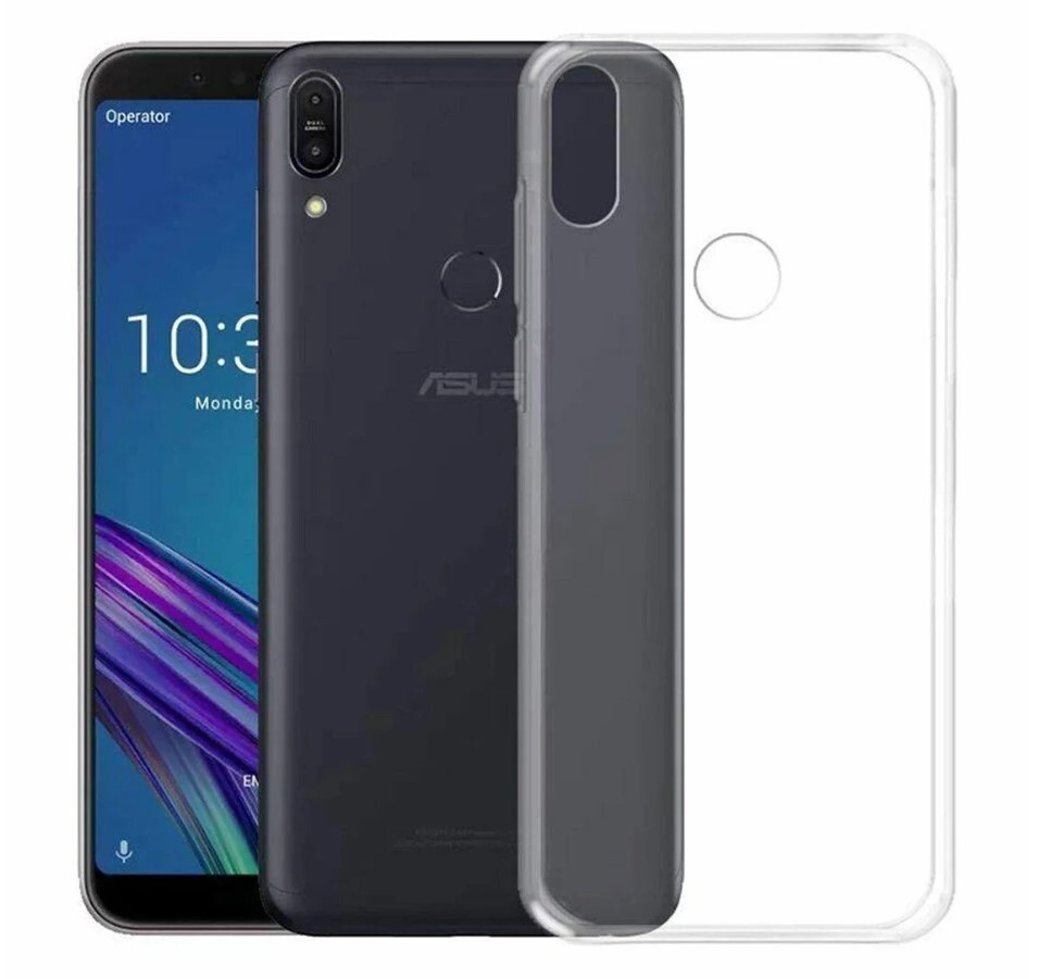 Чехол силиконовый для смартфона Asus Zenfone Max Pro M1 ZB601KL/ZB602KL  прозрачный - купить с доставкой по выгодным ценам в интернет-магазине OZON  (340698591)