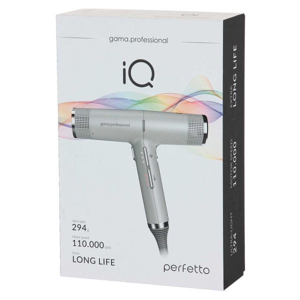 Фен для волос GA.MA IQ Perfetto Oxy-Active PH6060, серый - купить по ...