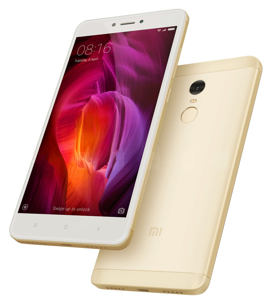 Xiaomi Смартфон Redmi Note 4 3/64 ГБ, золотой