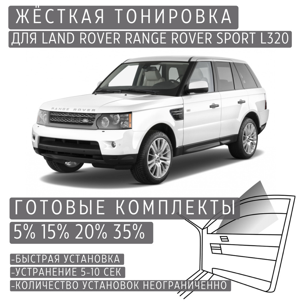 Тонировка съемная TONIROVKA TUT, 35% купить по выгодной цене в  интернет-магазине OZON (618683108)