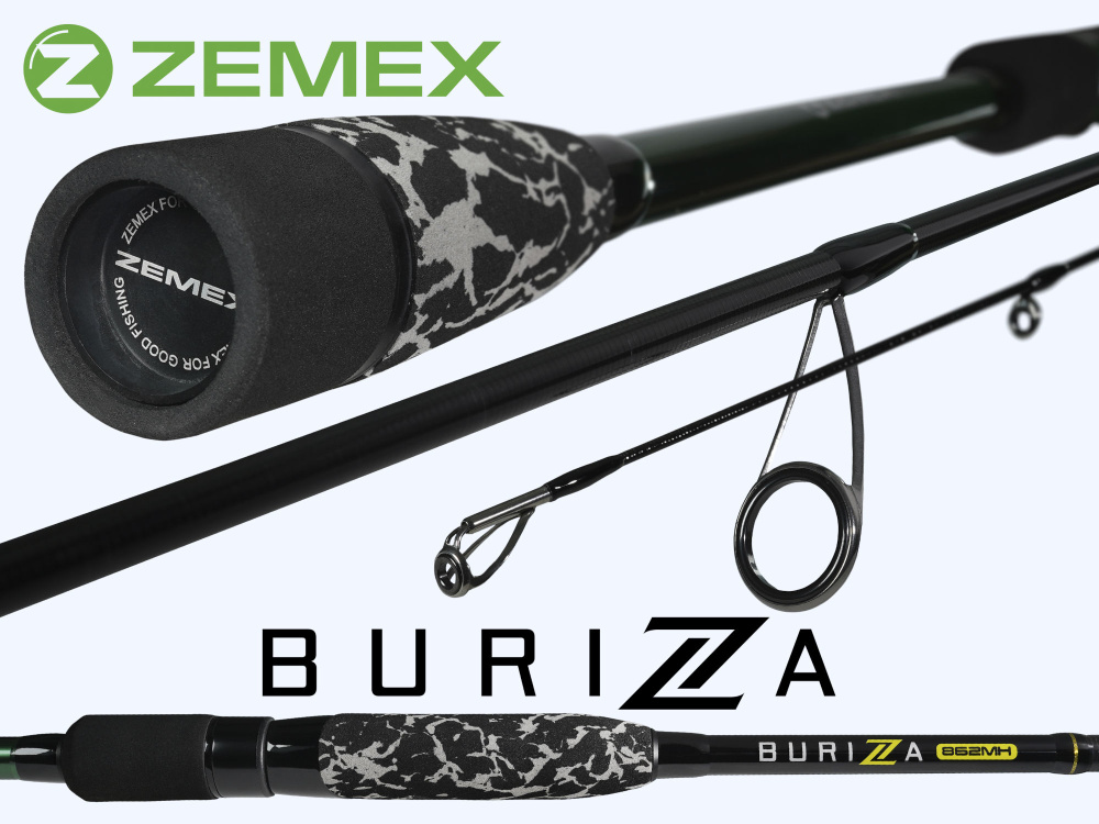 Спиннинг ZEMEX BURIZA 862MH 7-28 g #1