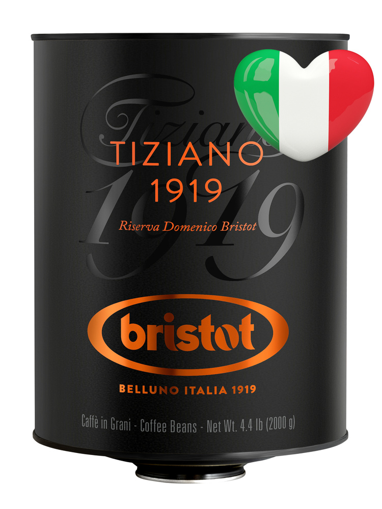 Кофе в зернах 2000 г TIZIANO 1919 RISERVA DOMENICO BRISTOT ( Бристот Тициано) 2 кг 100% Арабика  #1