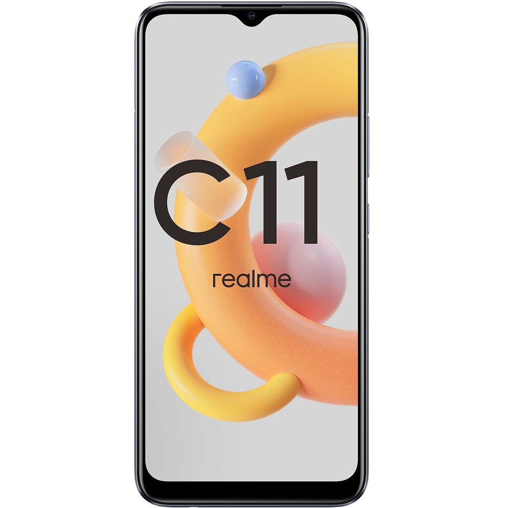 Смартфон realme C11 2021 4+64GB Iron Grey (RMX3231) 64 ГБ - купить по  выгодной цене в интернет-магазине OZON (681037792)