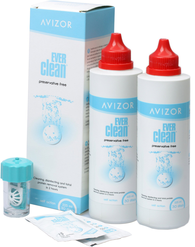 Комплект Ever Clean 225 мл + 30 таблеток*2шт. - купить с доставкой по ...