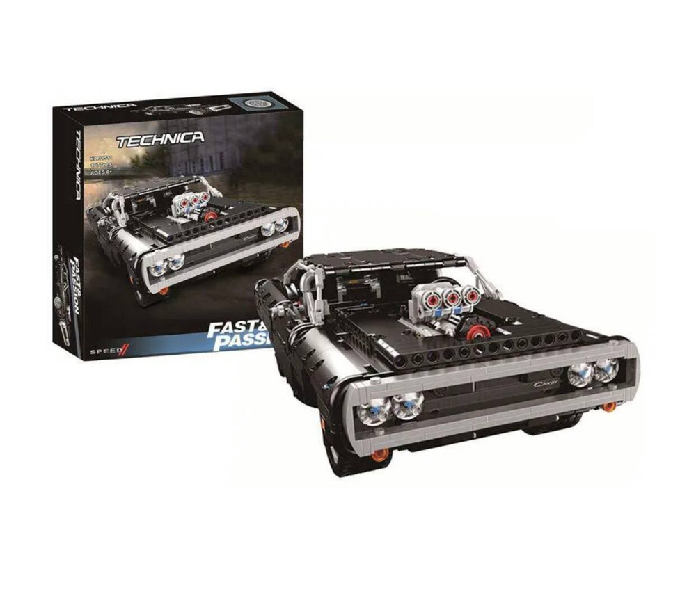 Конструктор Техника Dodge Charger Доминика Торетто, 1077 деталей ...
