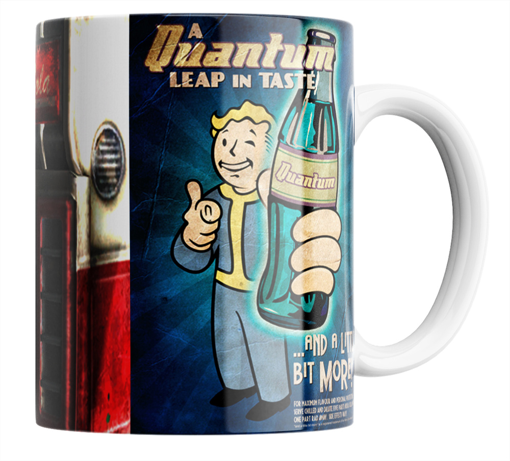 Чашка Фалаут Gaya Fallout Mug 330 ml - Nuka Cola Red GE3562
