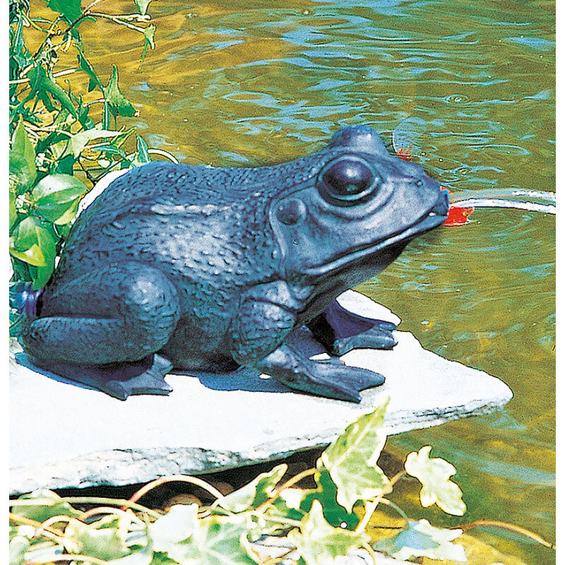 Фигура для фонтана "Лягушка", цвет: бронзовая патина, Heissner ...