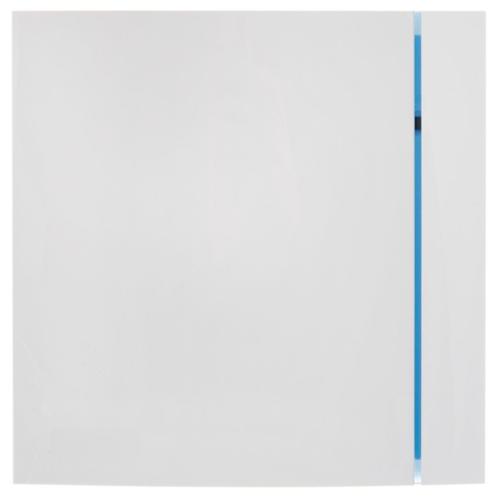 Вентилятор Soler & Palau Silent Design 100 CZ Matt White Blue strip (Голубая полоска)  #1
