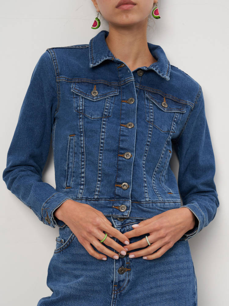 Куртка джинсовая Me Today - купить с доставкой по выгодным ценам в ...