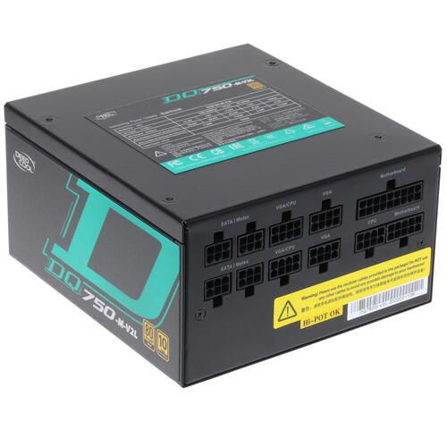 Deepcool Блок питания компьютера DQ750-1, 750 Вт (DQ750-M-V2L) - купить ...