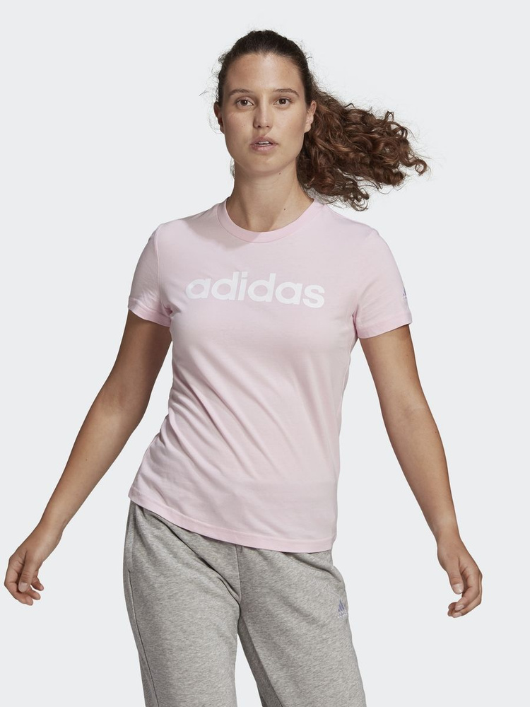 Футболка adidas Essentials Slim Logo T-Shirt #1