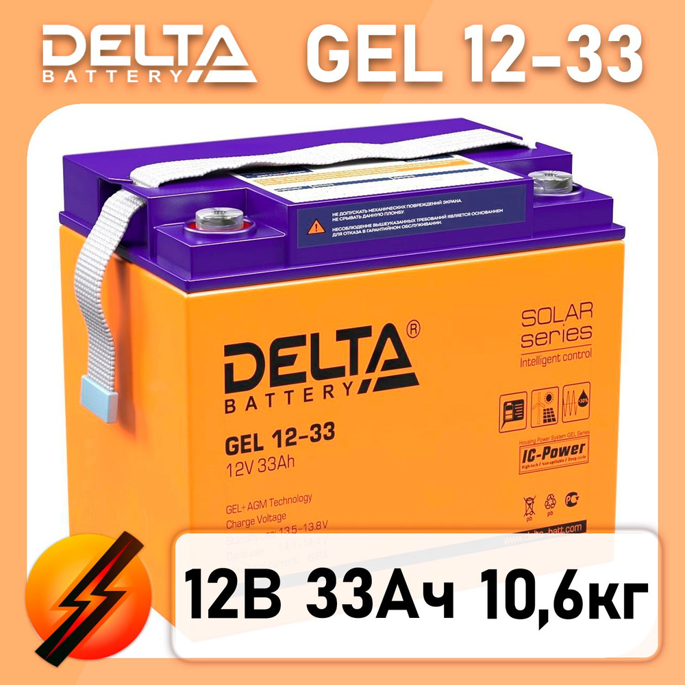 Батарея для ИБП Delta Battery купить по выгодной цене в интернет-магазине  OZON (262226945)