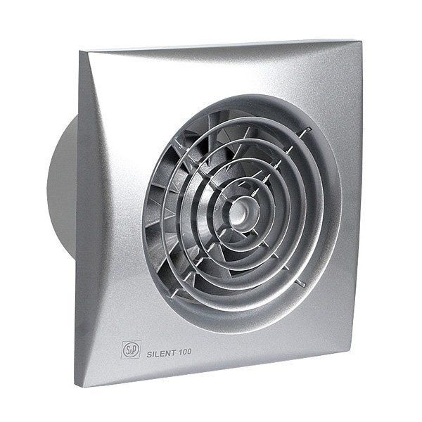 Вентилятор накладной Soler & Palau Silent 100 CZ Silver #1