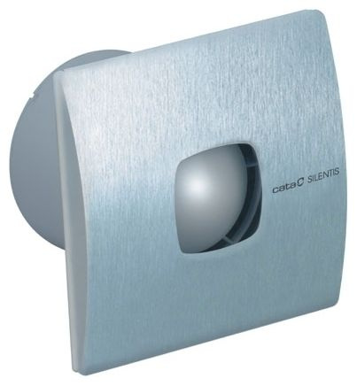 Вентилятор накладной Cata Silentis inox 10 Timer (таймер) #1