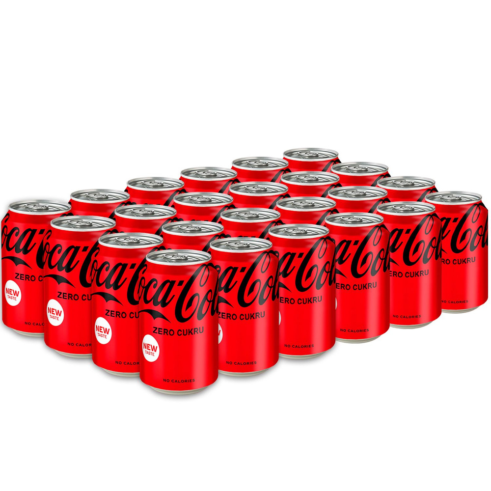 Напиток газированный Coca-Cola Zero (Кока-Кола) 0,33л х 24шт #1