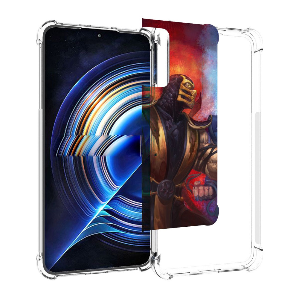 Чехол-бампер MyPads для Tecno Camon 19 Neo с рисунком Mortal Kombat art,  противоударный, силиконовый, с выступами и усиленными углами для защиты  камеры - купить с доставкой по выгодным ценам в интернет-магазине OZON (