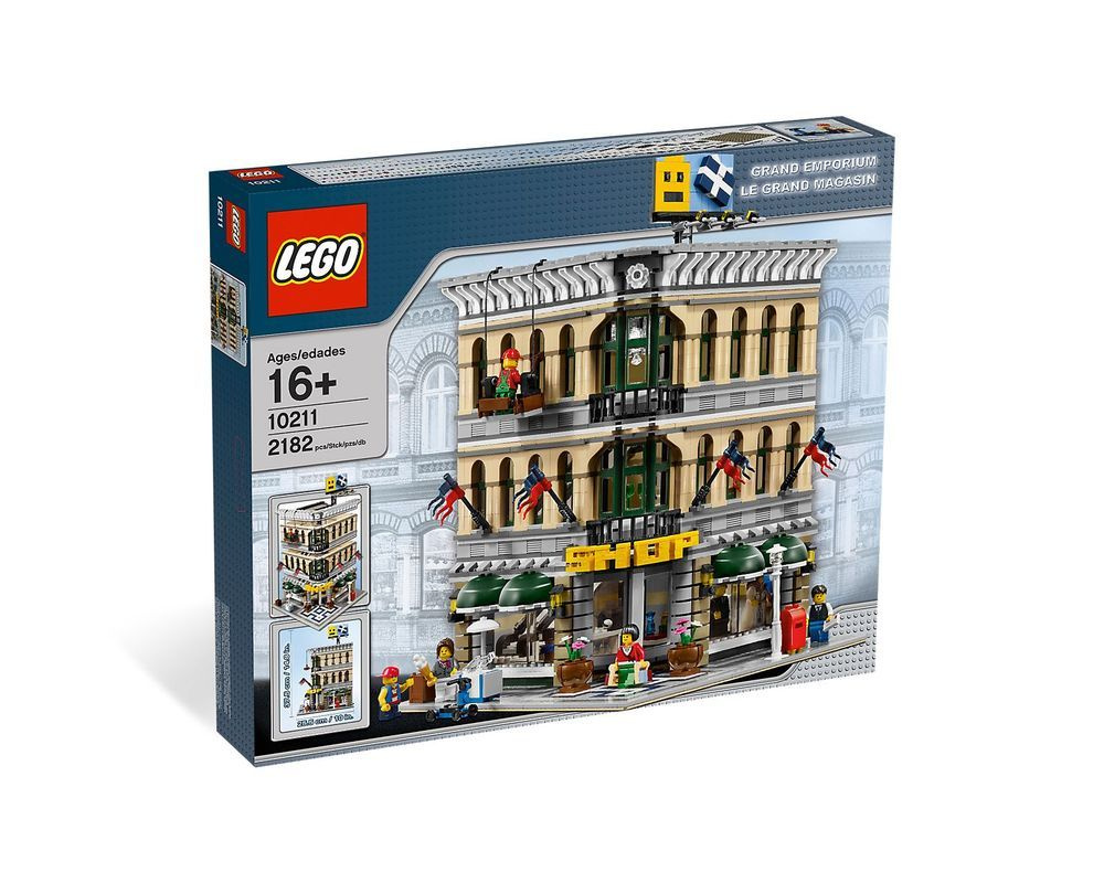 Лего Creator Expert серия, LEGO Конструктор, лего 10211 Grand Emporium,  Игрушки Lego для мальчиков и девочек