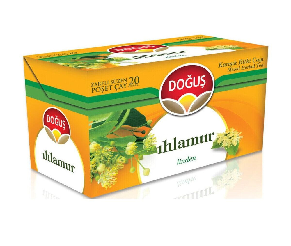 Турецкий липовый чай (IHLAMUR) DOGUS, 20 пакетиков #1